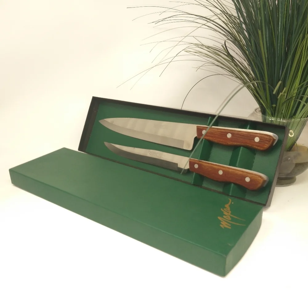 Vintage MAXAM 2pc. Surgical Steel Knives